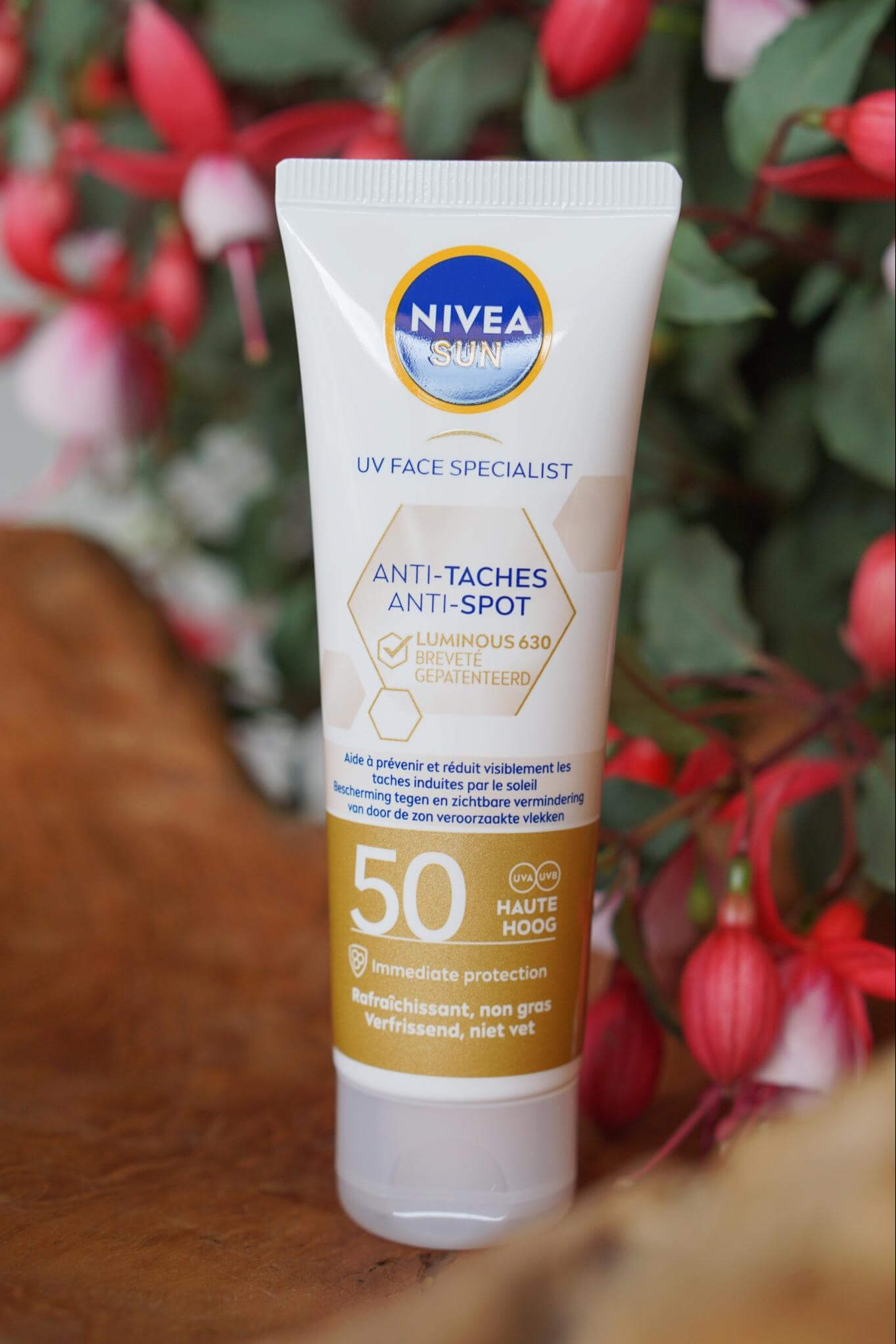 NIVEA SUN face Luminous zonnecrème review