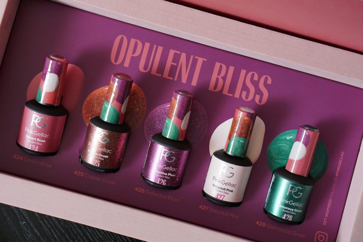 Opulent Bliss colourbox met alle vijf de kleuren