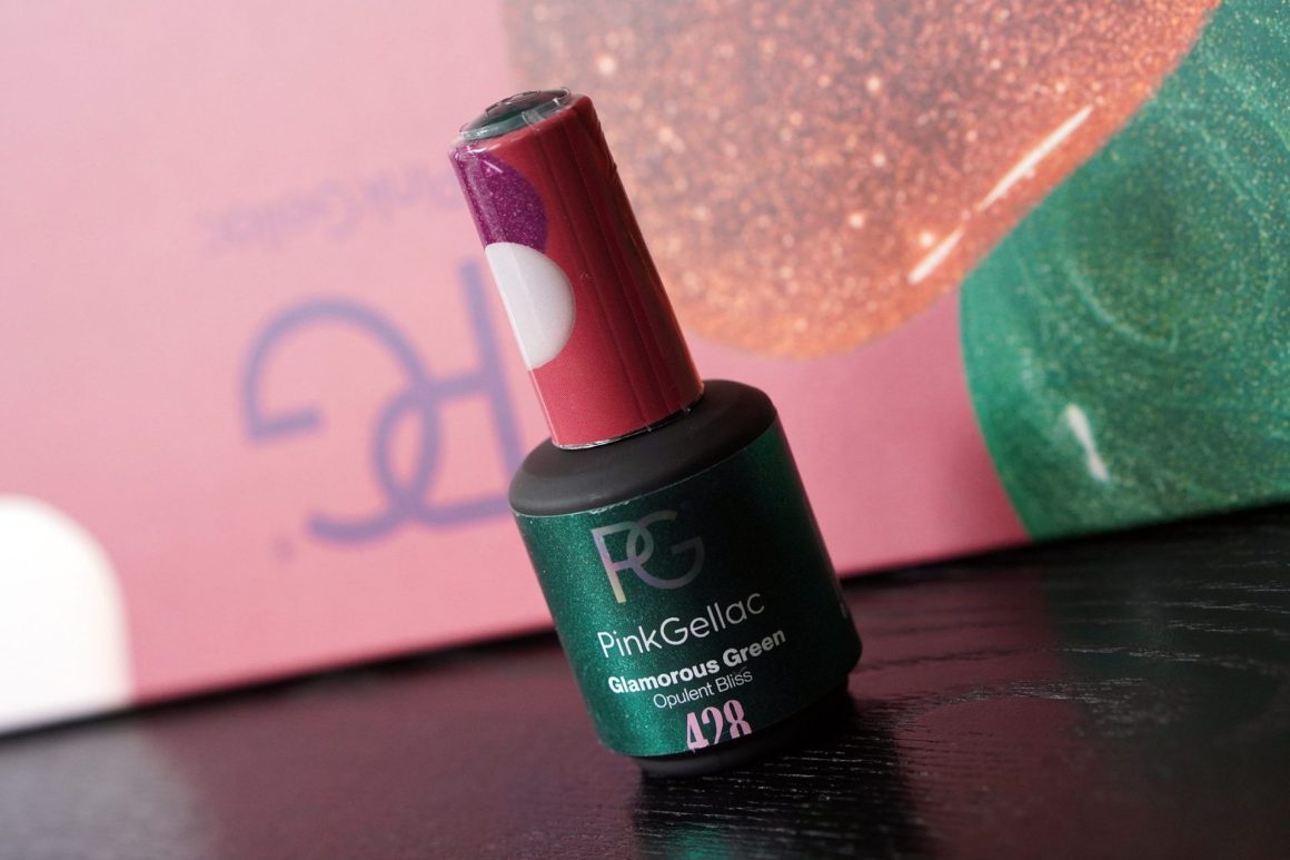 PINK GELLAC 428 Glamorous Green GROENE KLEUR